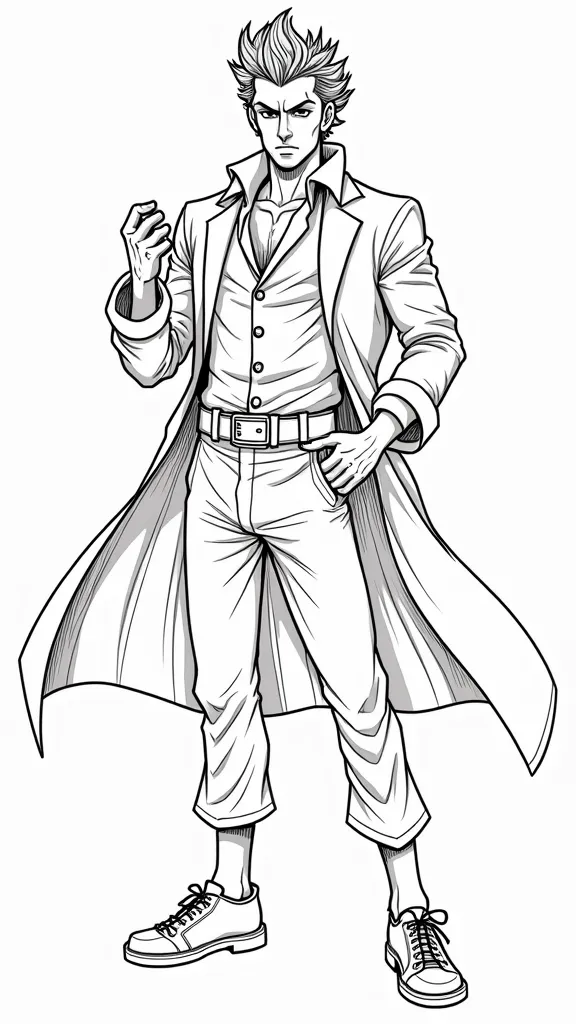 jojo’s bizarre adventure coloring pages